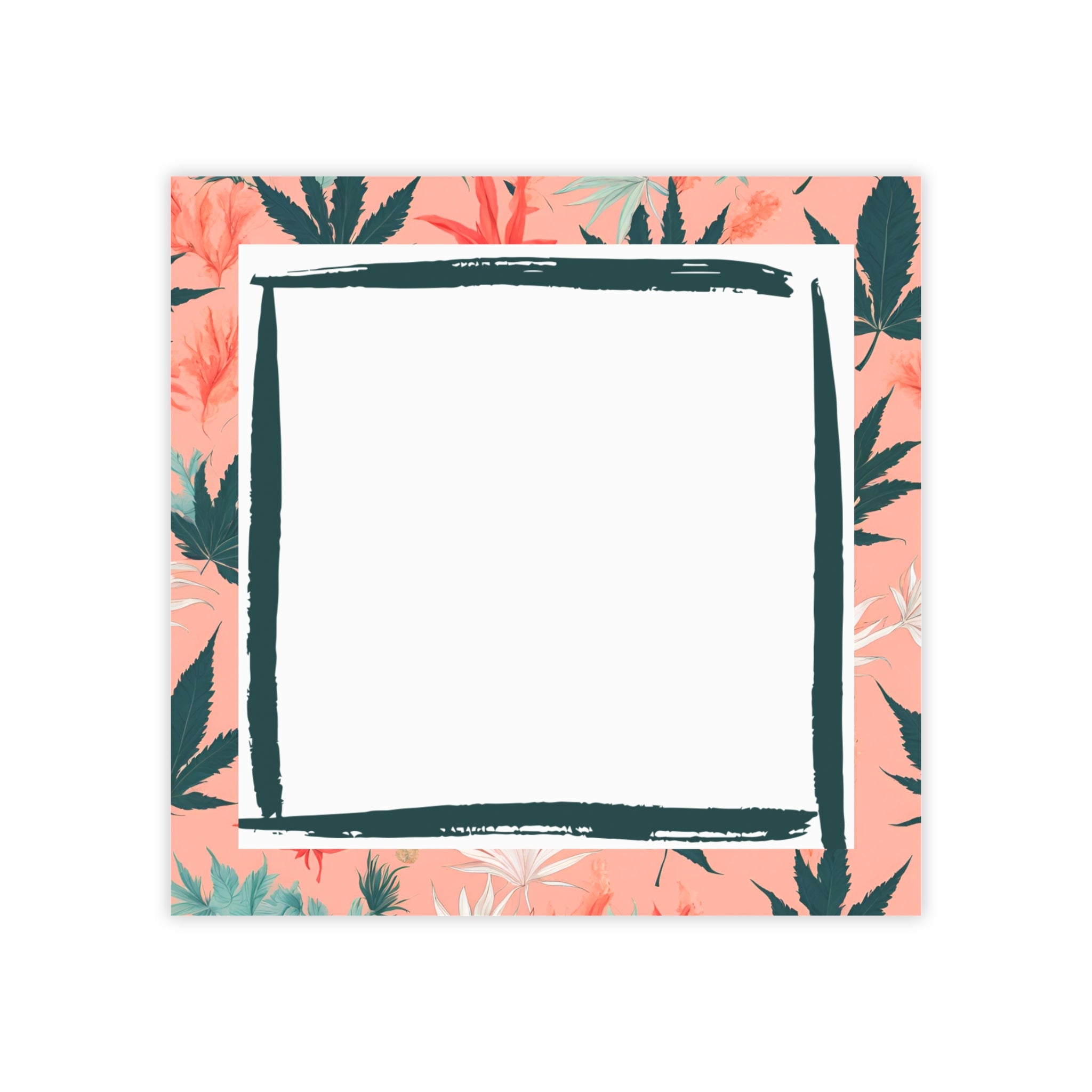 Stylish Cannabis-Inspired Post-its