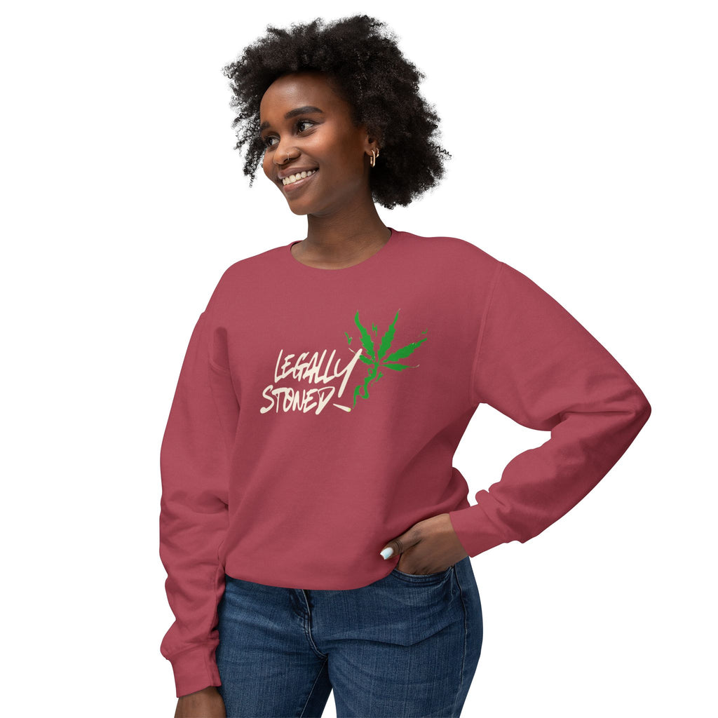 Legally Stoned - Lightweight Sweatshirt
