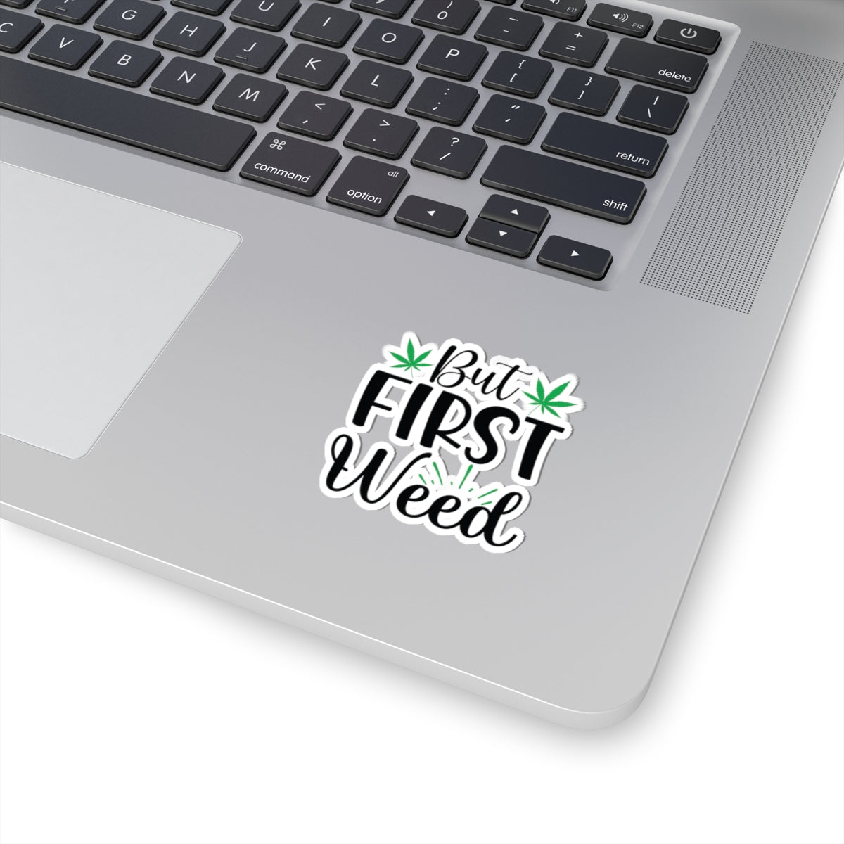 But First Weed Sticker, Stoner Sticker, Weed Sticker, 420 Friendly Sticker