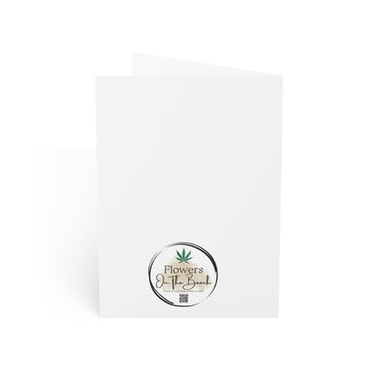 Blank Note Cards, Coffee Card,  Iced Coffee Greeting Card, Give Up Iced Coffee Card, Iced Coffee Lover Card, Coffee Theme Note Card