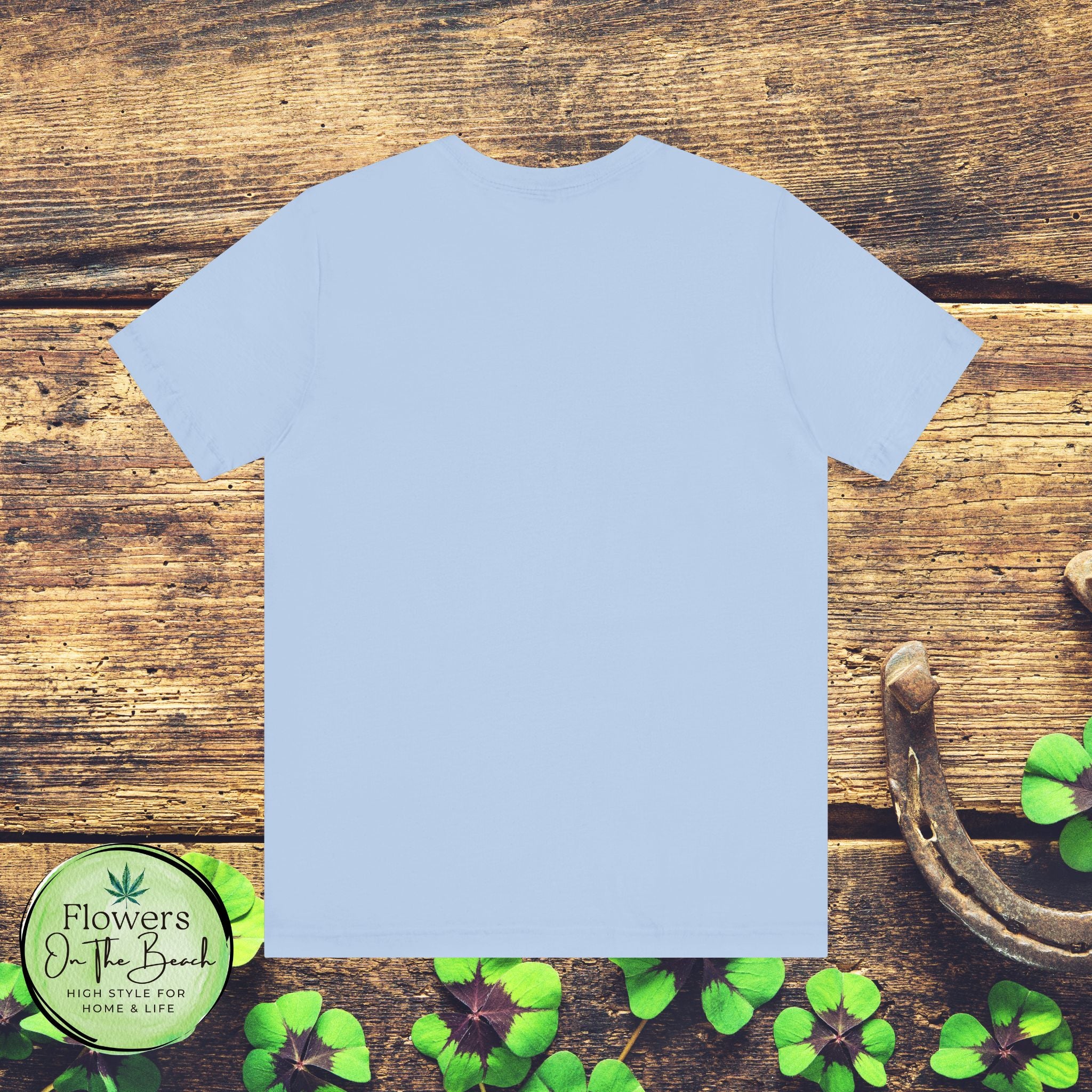 Floral Mama Coquette Blue Flowers Tee