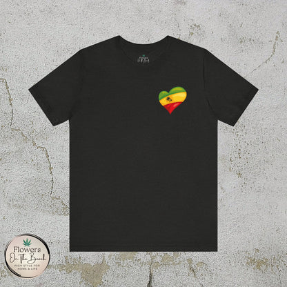 Rasta T-Shirt, Weed Smokers Tee, 420 Shirt, Unisex Jersey Short Sleeve Tee, Casual Stoner Apparel, 420 Somewhere, Rasta Holiday T-shirt