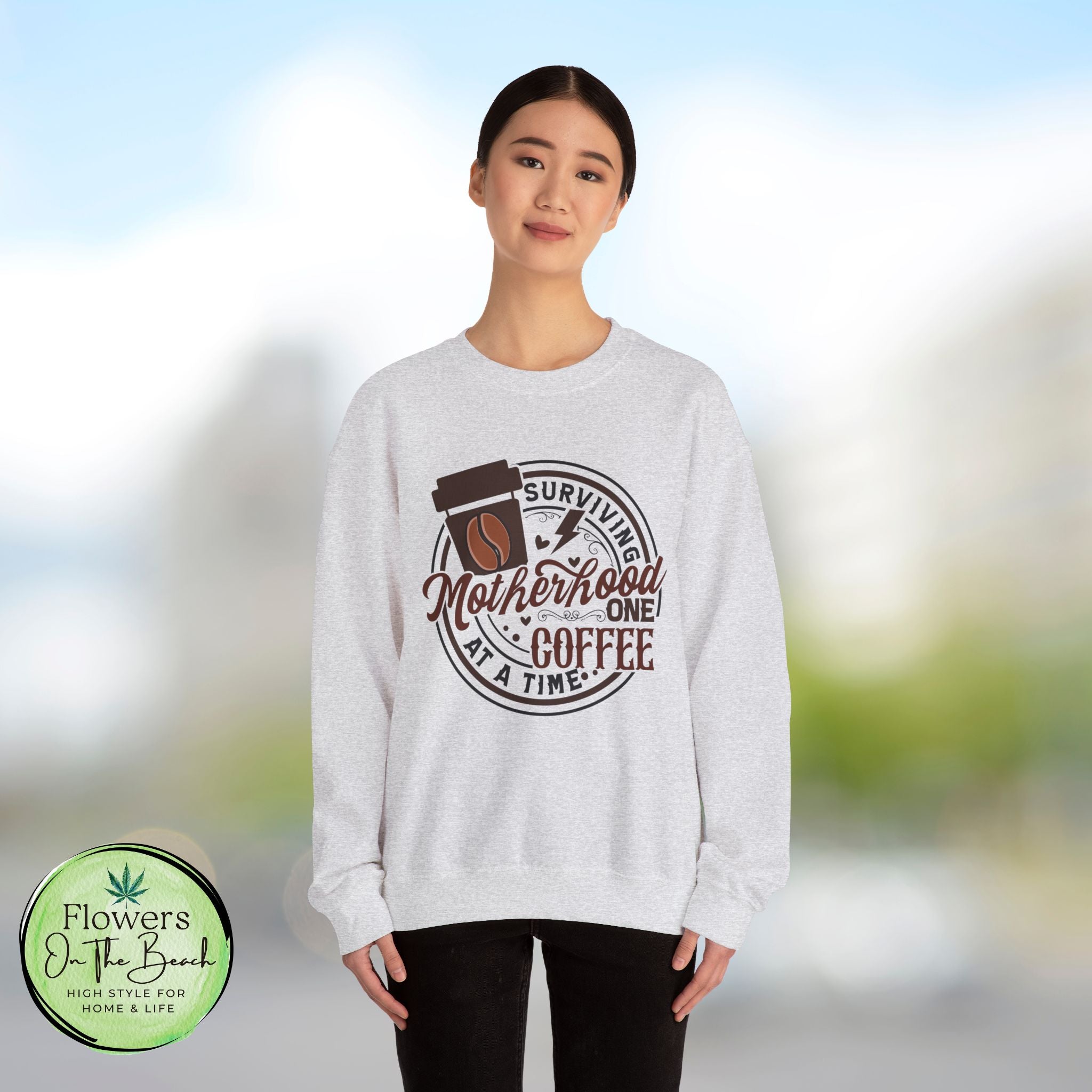 Coffee Lover Mom Sweatshirt