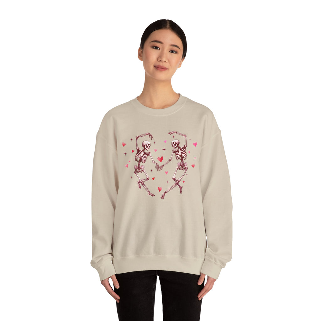 Valentine Skeleton Dance Sweatshirt
