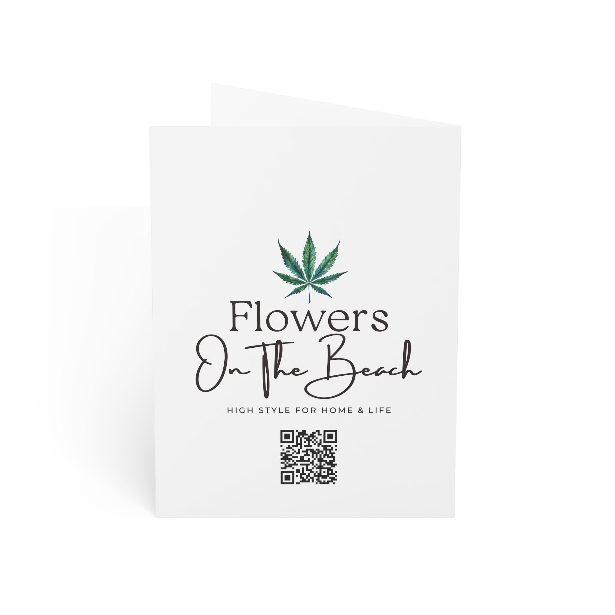 Cannabis-Themed Christmas Card, Oh Christmas Weed