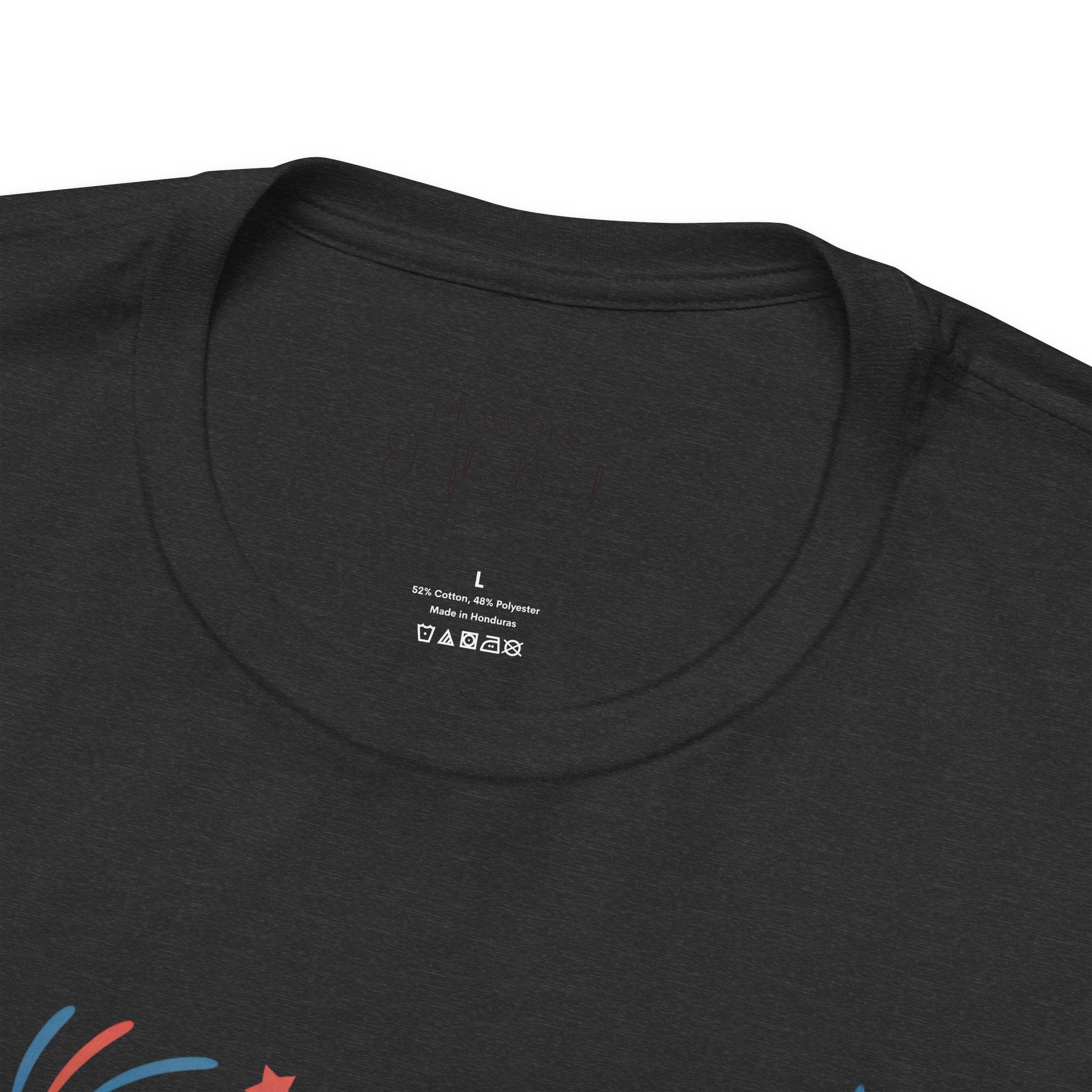 American Honey Fireworks and Bows Tee | Red White Blue Patriotic
