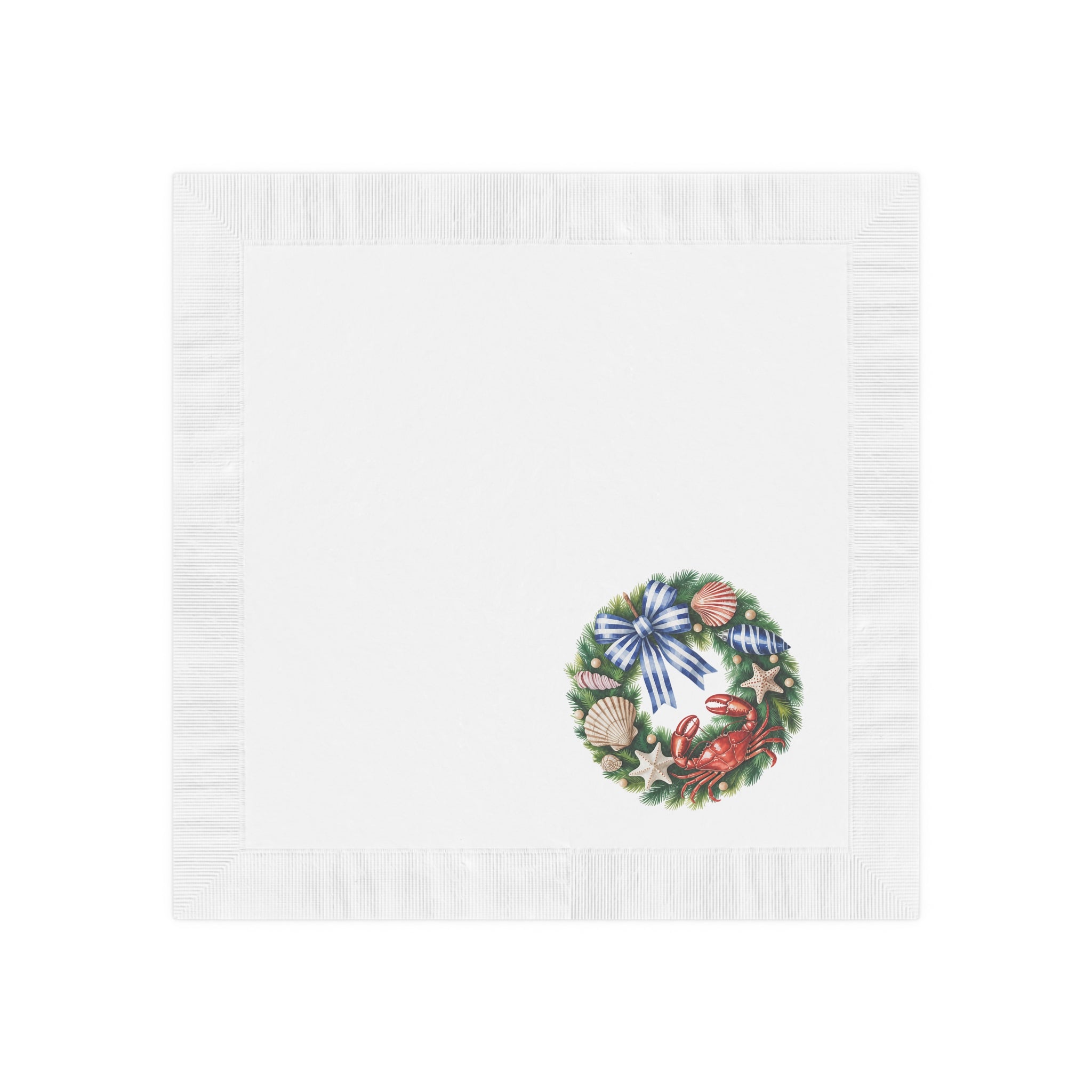 Coastal Wreath Napkins