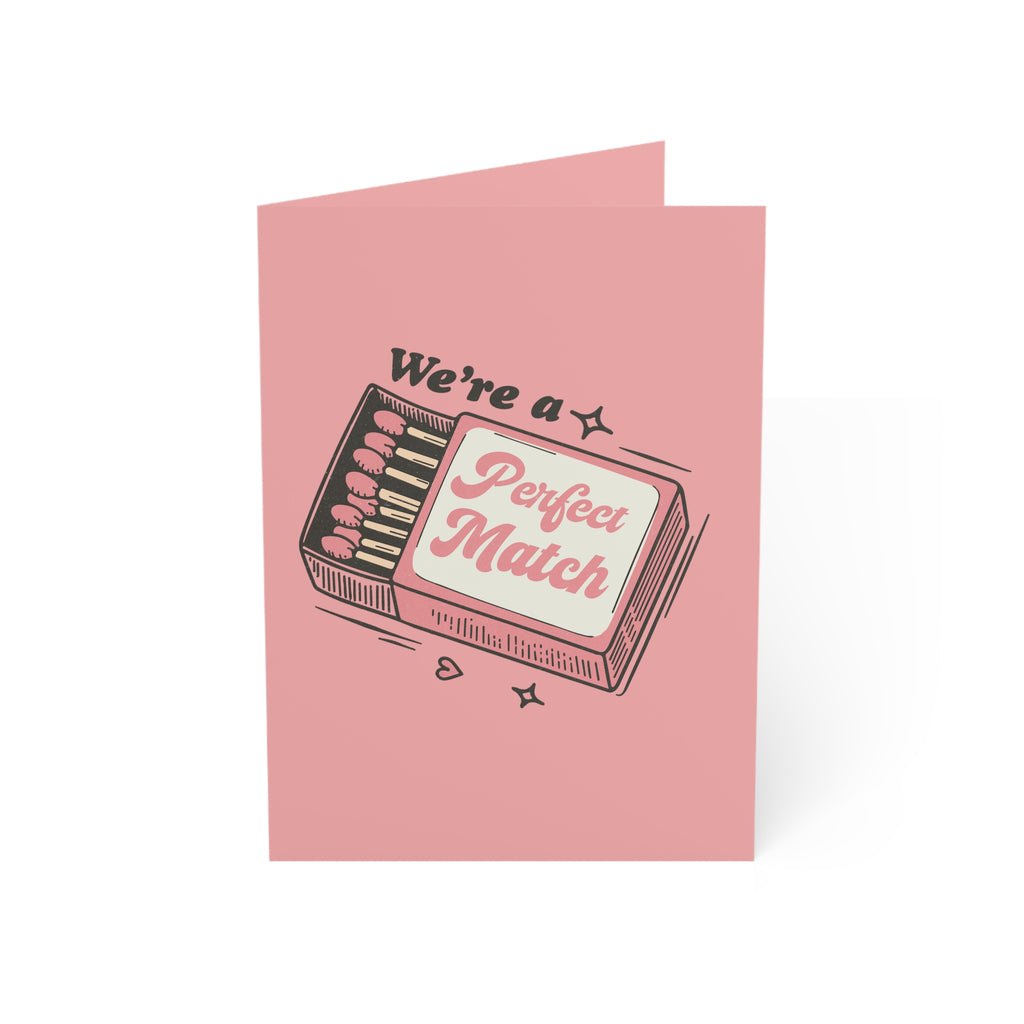 Perfect Match Romantic Notecard