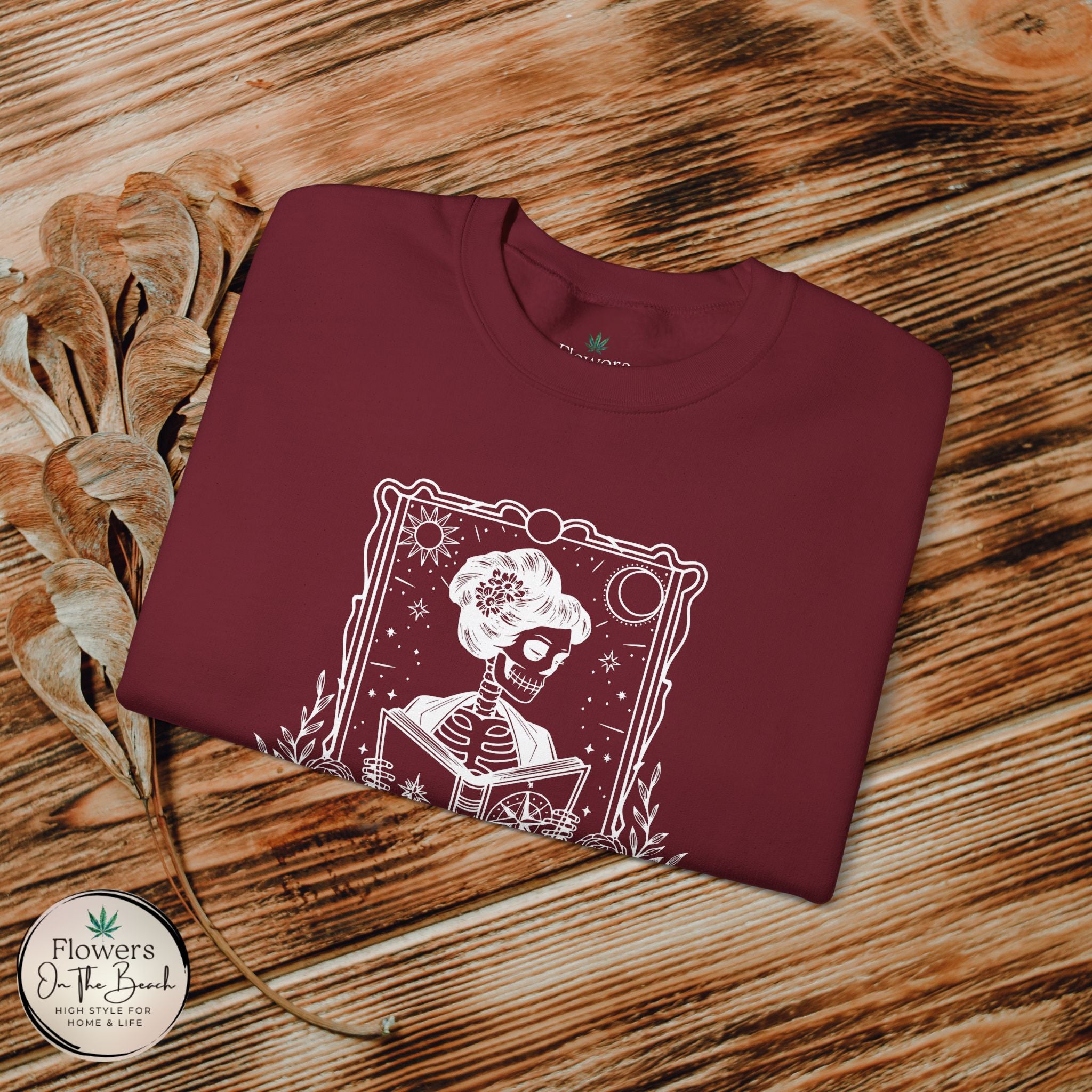Tarot Card Skeleton Sweatshirt