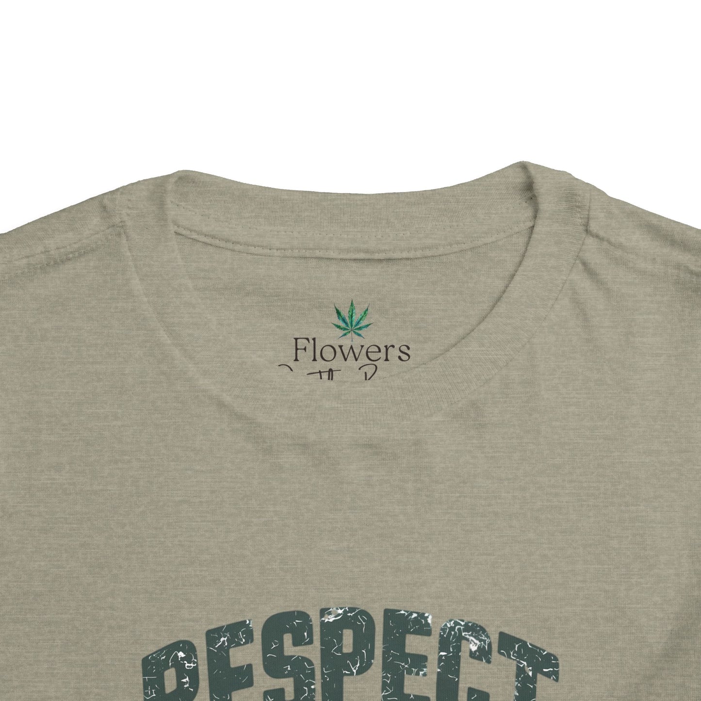 Toddler Short Sleeve Tee "Respect the Locals" - Ocean Lover Style, Summer Wear, Gift for Kids, Eco-Friendly Tee, Marine Life Tee,
