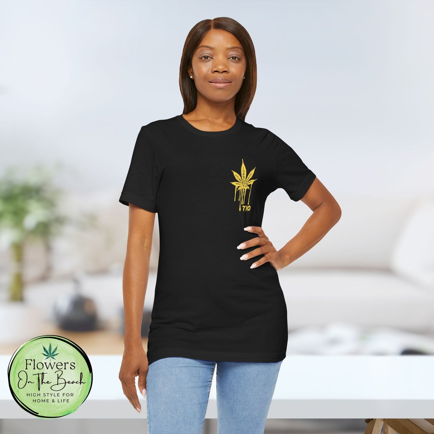 Dab On T-Shirt, Stoner Shirt, 710 Wax Holiday Tee, Unisex Jersey Top, Keep Calm Shirt, Drippy Stoner Shirt