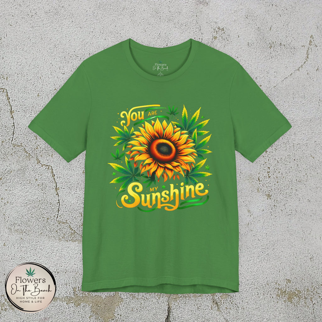 Sunflower and Cannabis Sunshine Tee