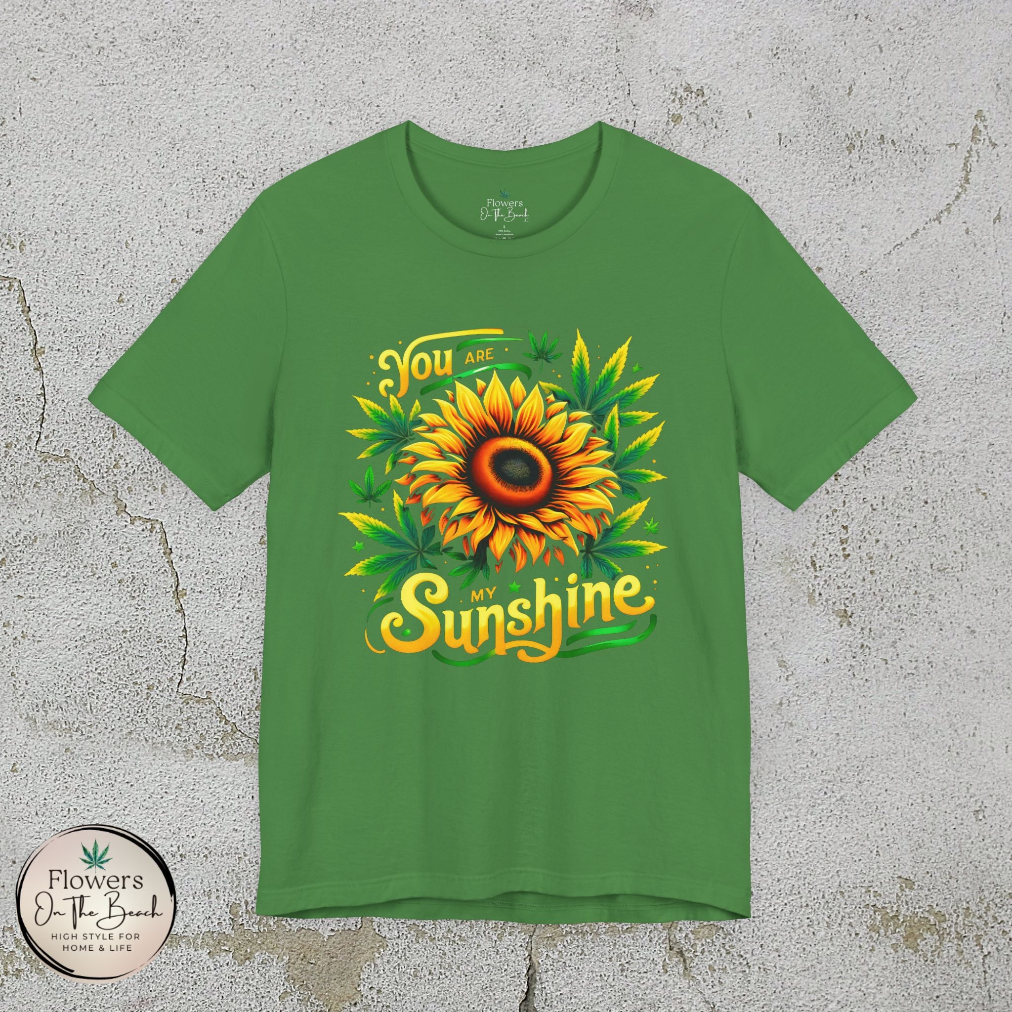 Sunflower and Cannabis Sunshine Tee