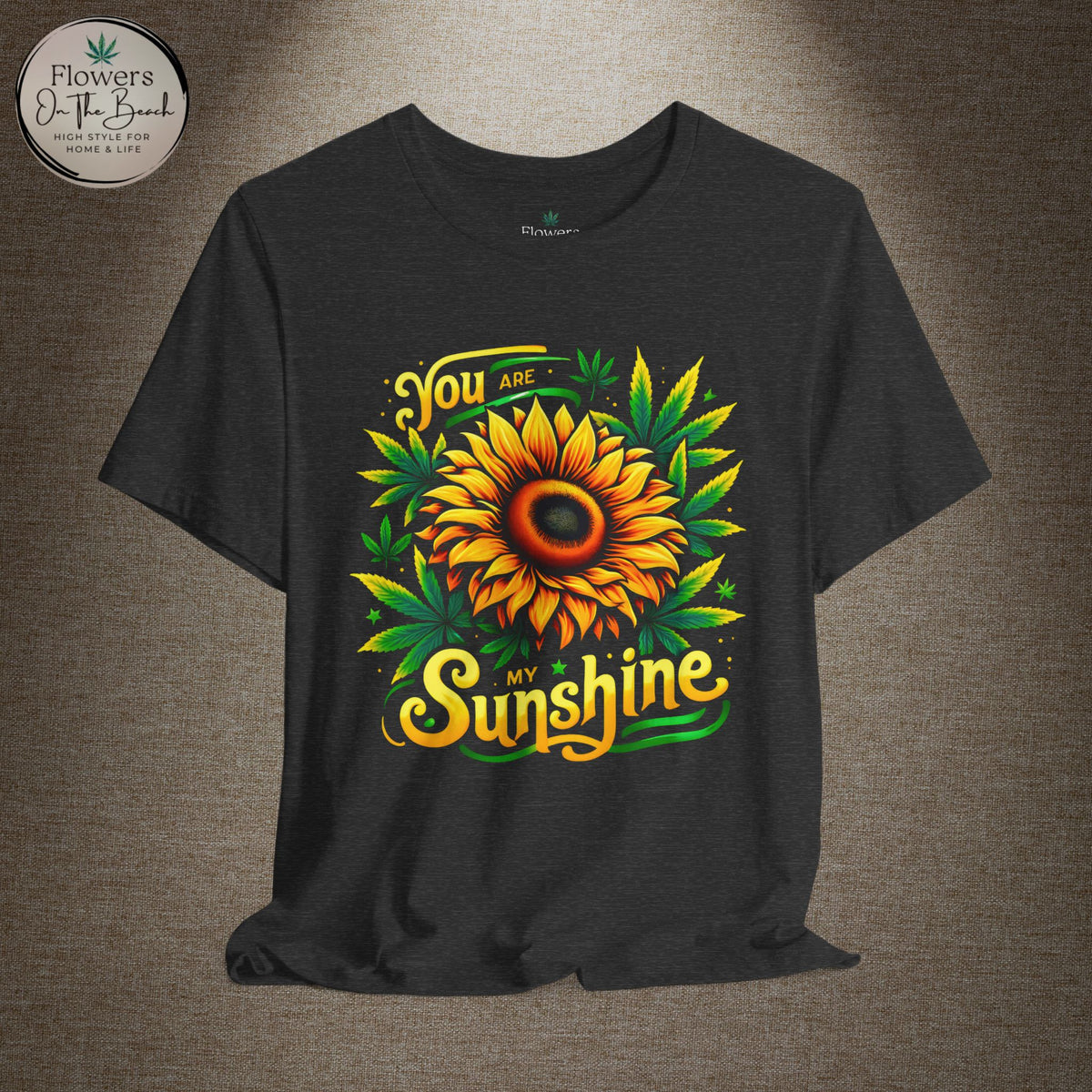 Sunflower and Cannabis Sunshine Tee