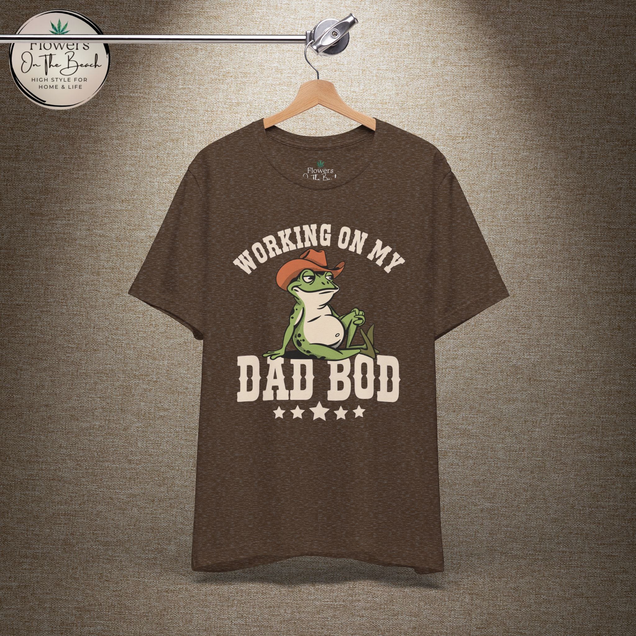 Working on My Dad Bod T-Shirt | Funny Dad Fathers Day Tee