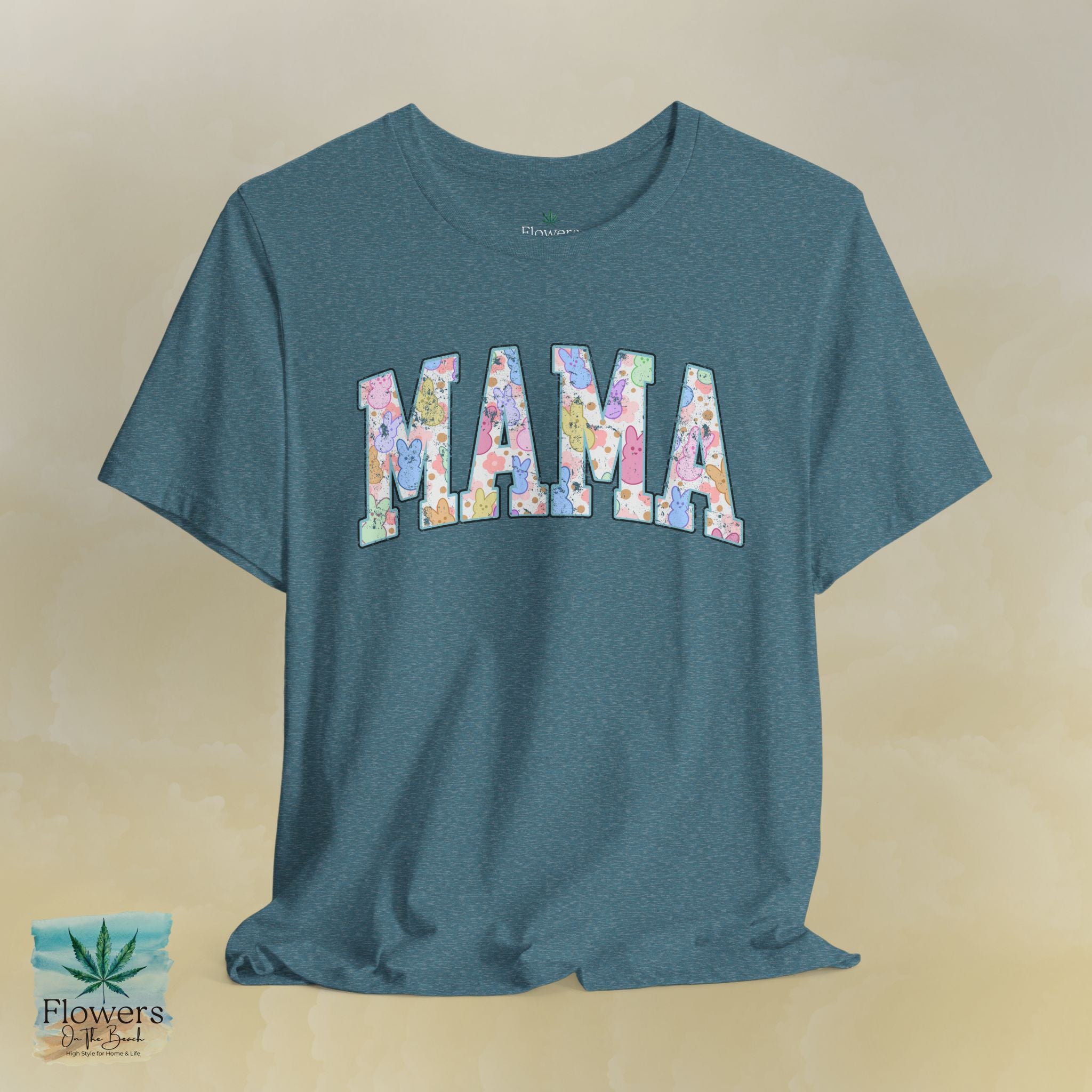 Peeps Inspired Mama Letters Tee