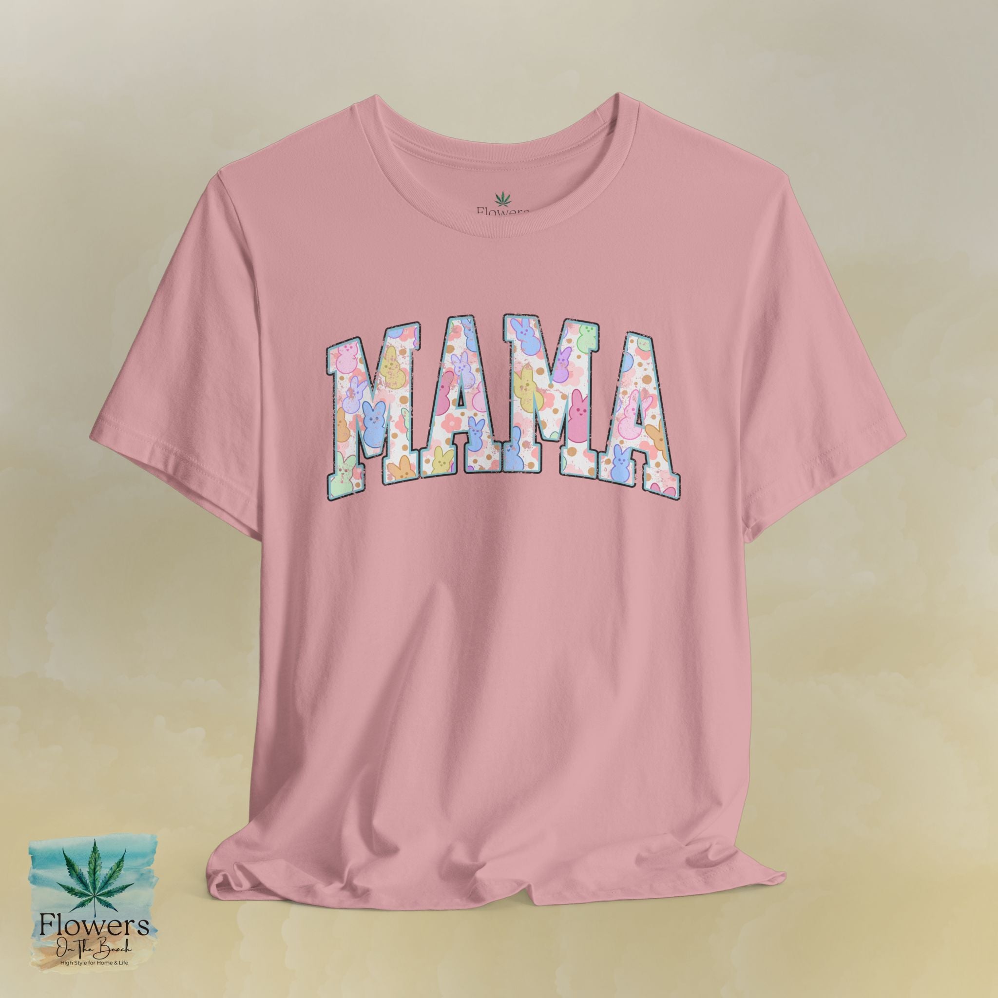 Peeps Inspired Mama Letters Tee
