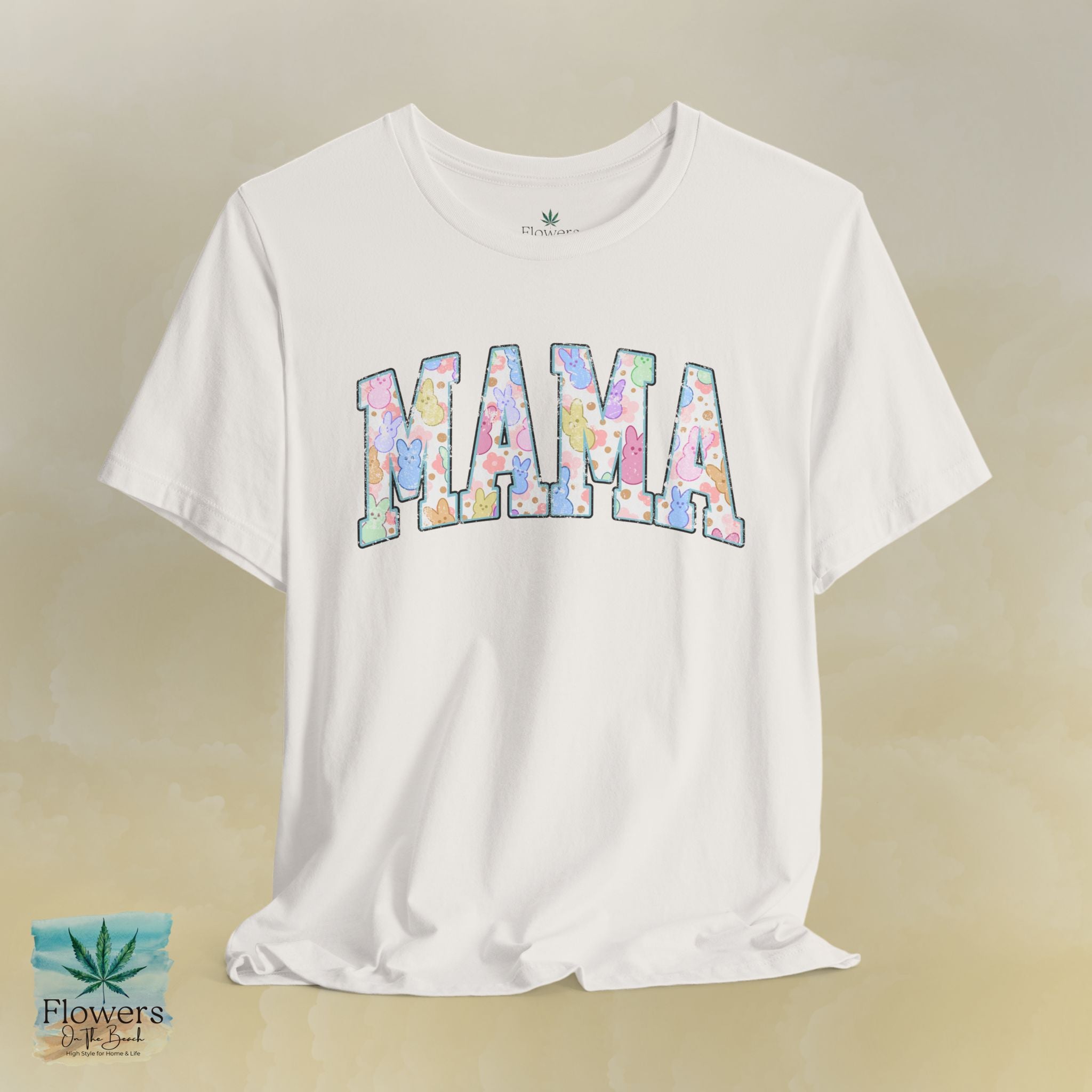 Peeps Inspired Mama Letters Tee