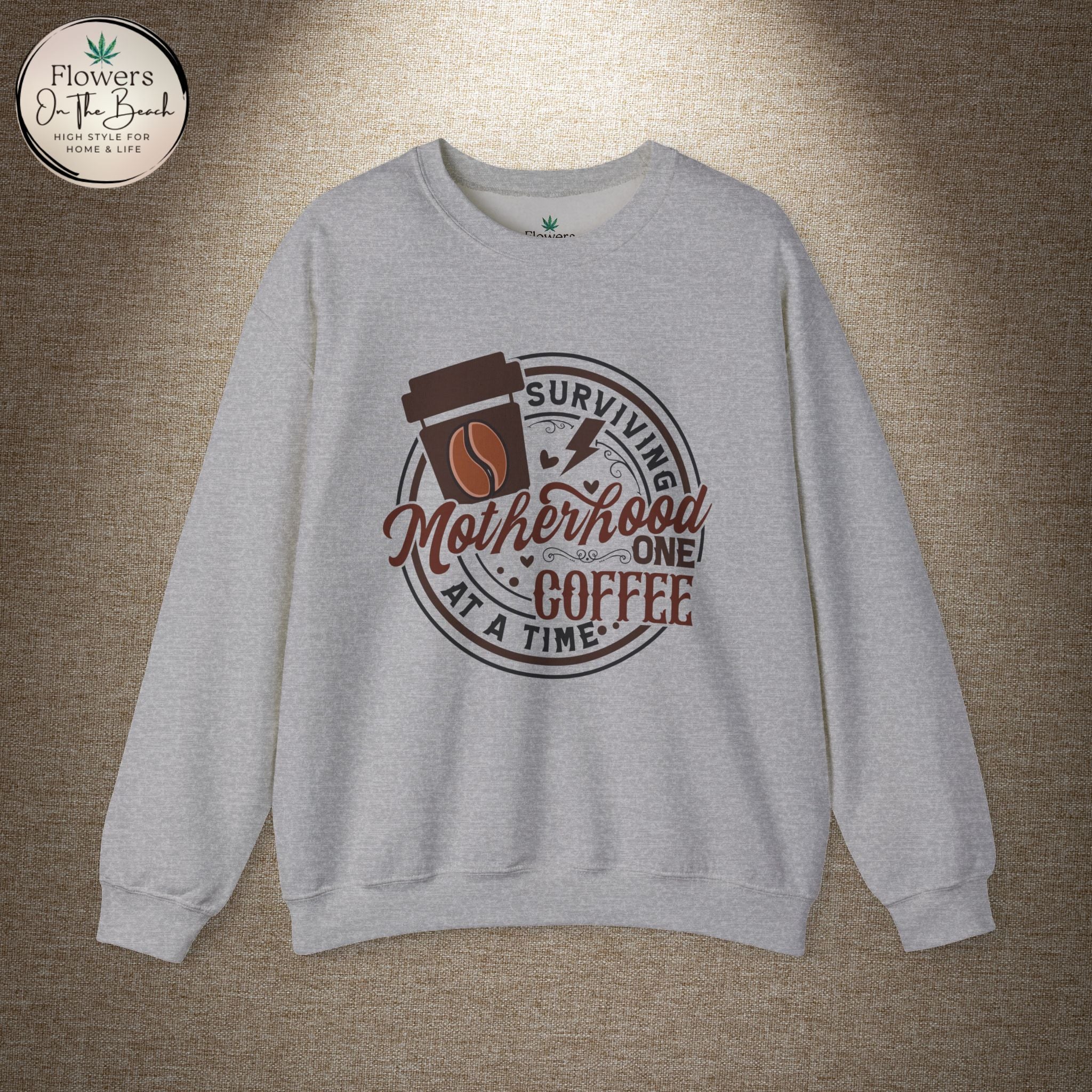 Coffee Lover Mom Sweatshirt