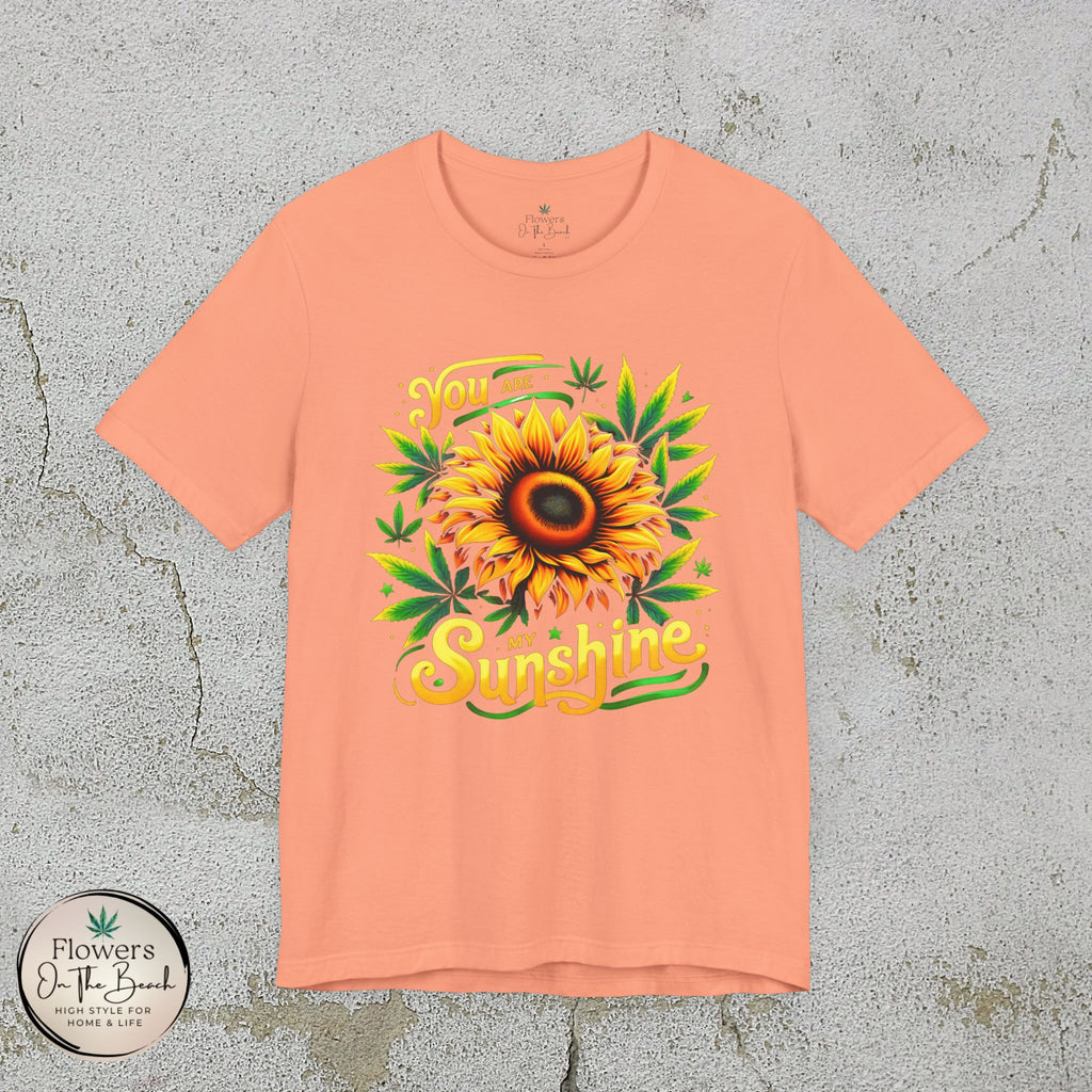 Sunflower and Cannabis Sunshine Tee