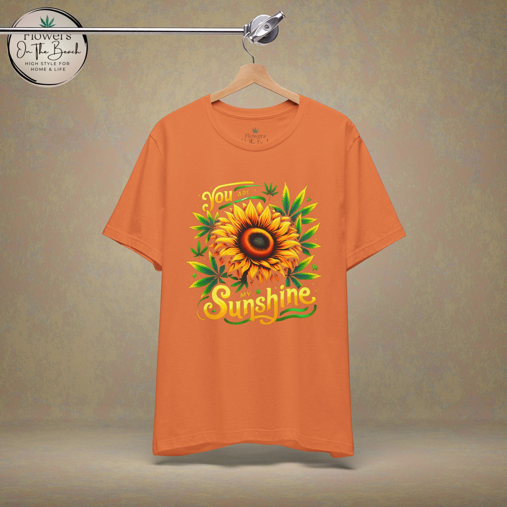 Sunflower and Cannabis Sunshine Tee