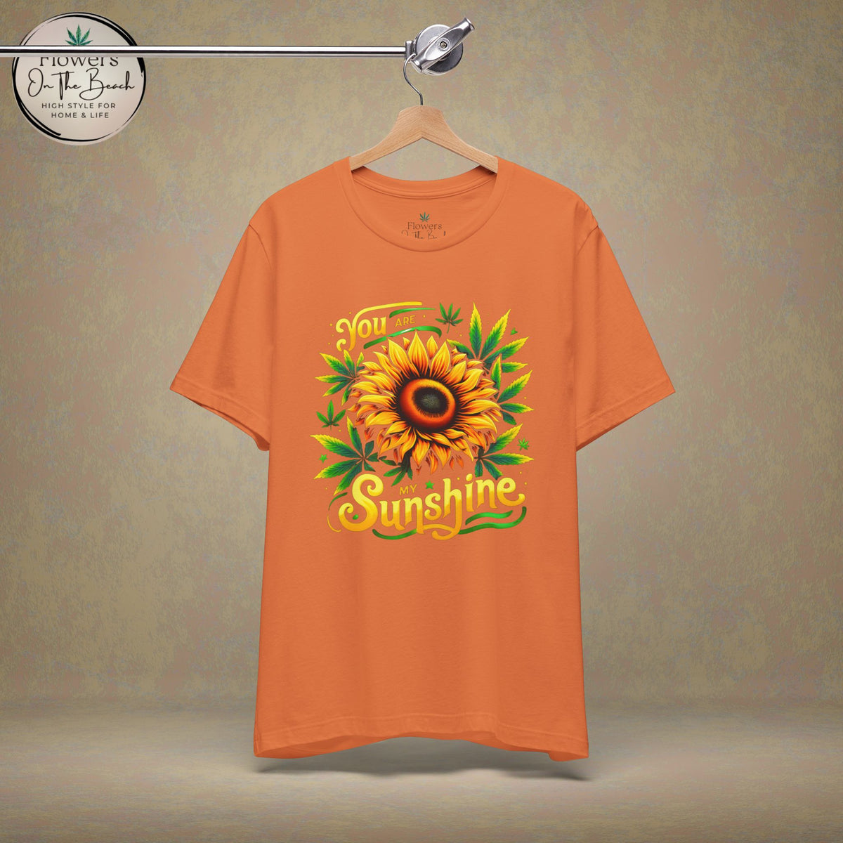 Sunflower and Cannabis Sunshine Tee