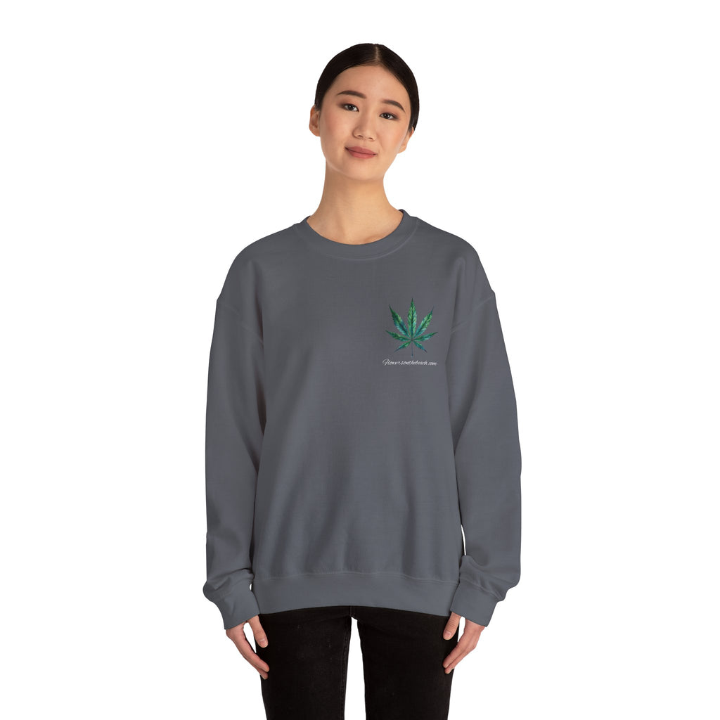 Flowers on the Beach Sweatshirt