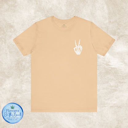 Stoned to the Bone Stoner T-Shirt, Weed Smokers Tee, 420 Holiday Shirt, Unisex Jersey Short Sleeve Tee, Casual Stoner Apparel, Rasta Apparel