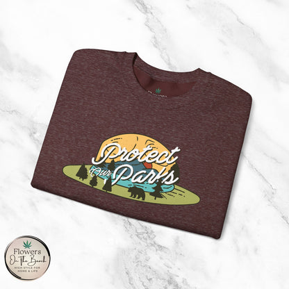 Protect Our Parks Crewneck Sweatshirt, National Parks Sweatshirt, Wanderlust Sweatshirt, Travel Apparel, Protect Our National Parks