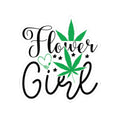 Flower Girl Weed Sticker
