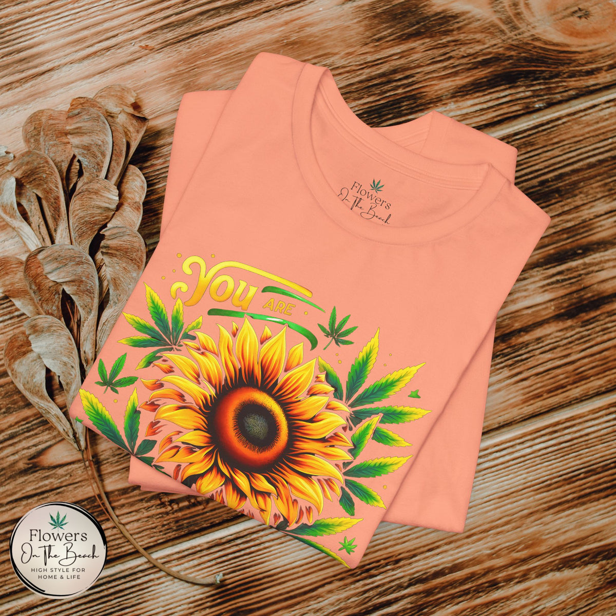 Sunflower and Cannabis Sunshine Tee