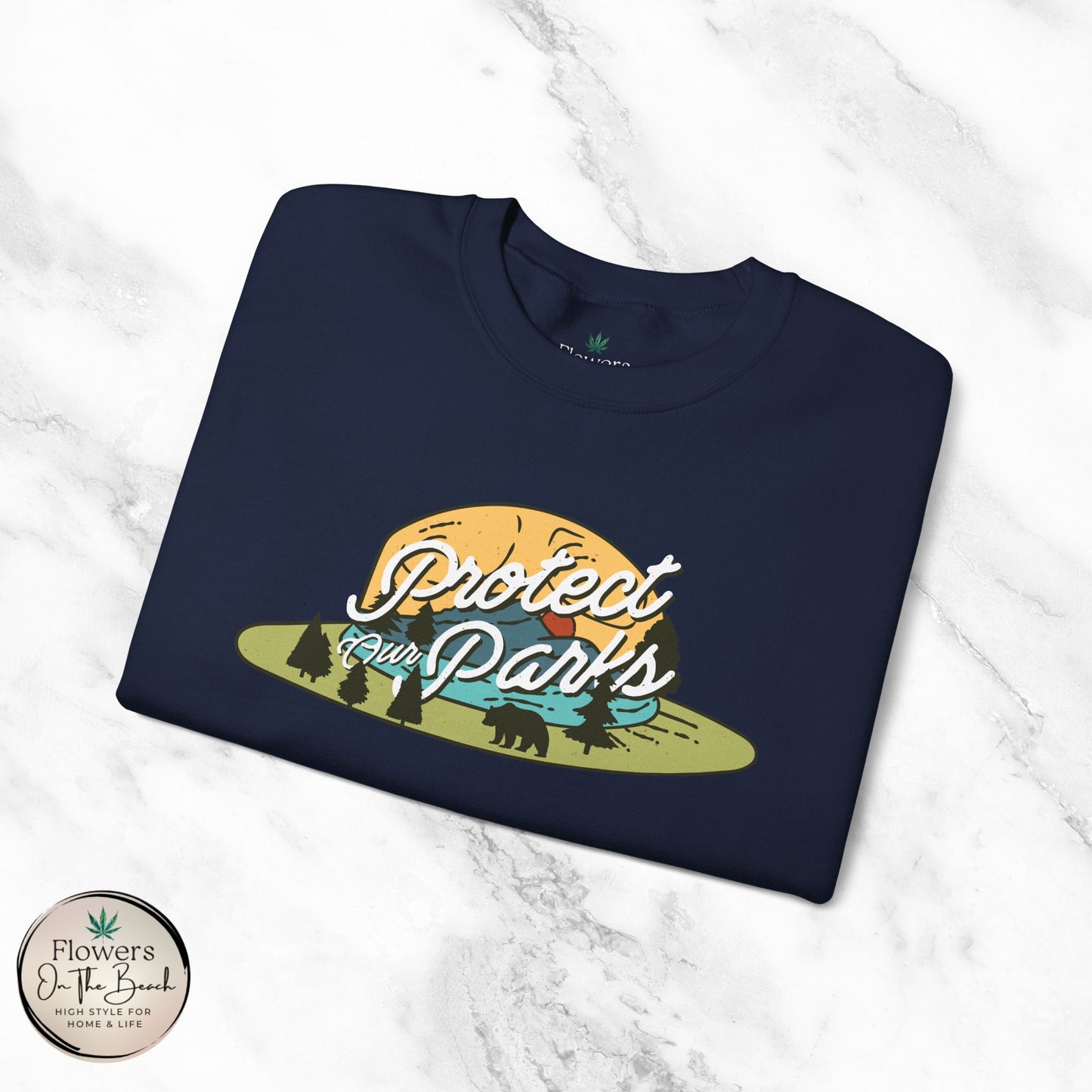 Protect Our Parks Crewneck Sweatshirt, National Parks Sweatshirt, Wanderlust Sweatshirt, Travel Apparel, Protect Our National Parks