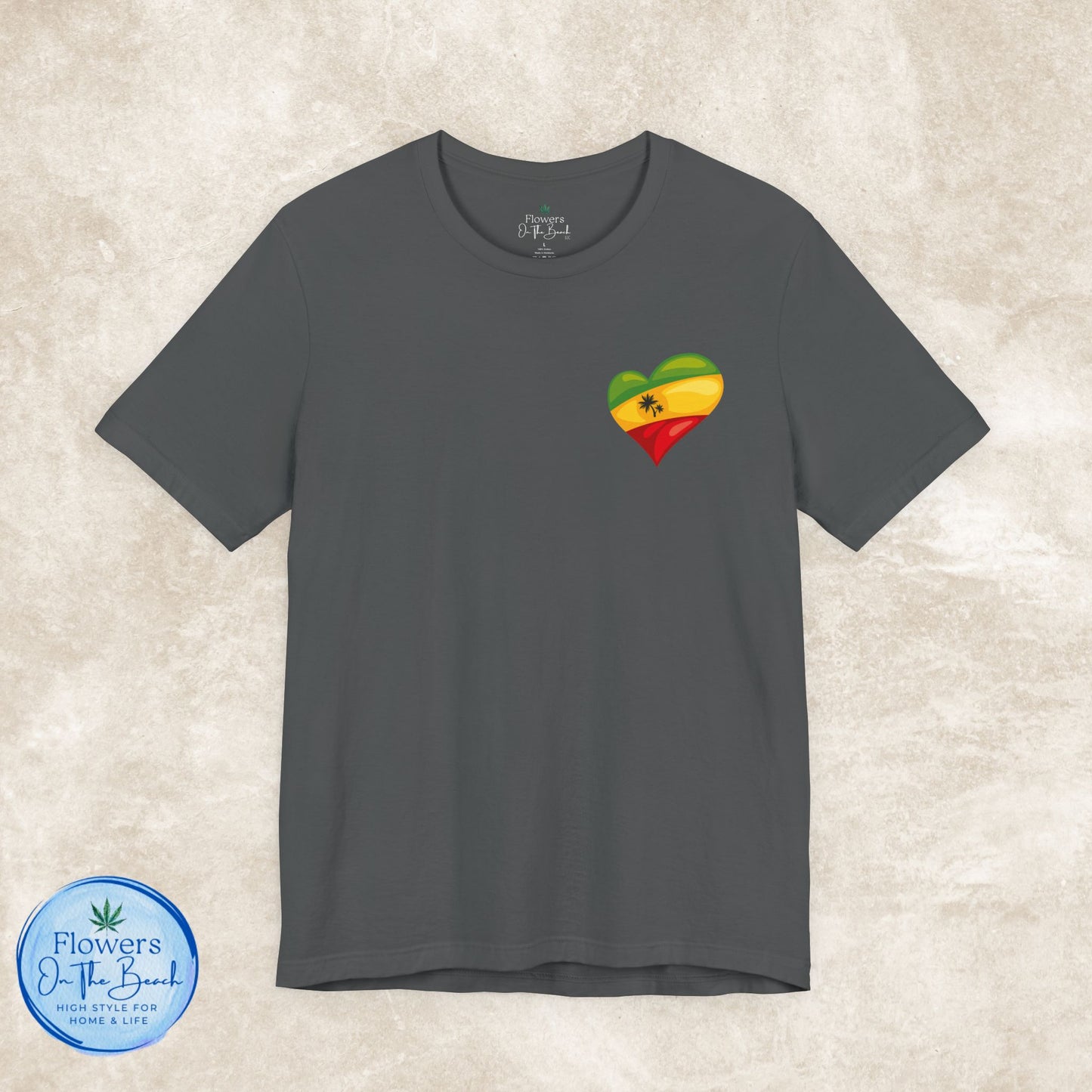 Rasta T-Shirt, Weed Smokers Tee, 420 Shirt, Unisex Jersey Short Sleeve Tee, Casual Stoner Apparel, 420 Somewhere, Rasta Holiday T-shirt