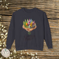Garden Party Cannabis Flowers Sweatshirt