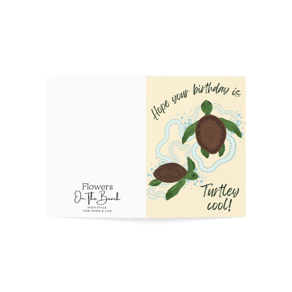 Turtle Lover Birthday Card (Blank Inside)