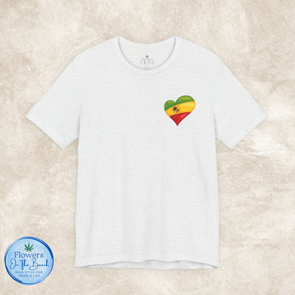 Rasta T-Shirt, Weed Smokers Tee, 420 Shirt, Unisex Jersey Short Sleeve Tee, Casual Stoner Apparel, 420 Somewhere, Rasta Holiday T-shirt