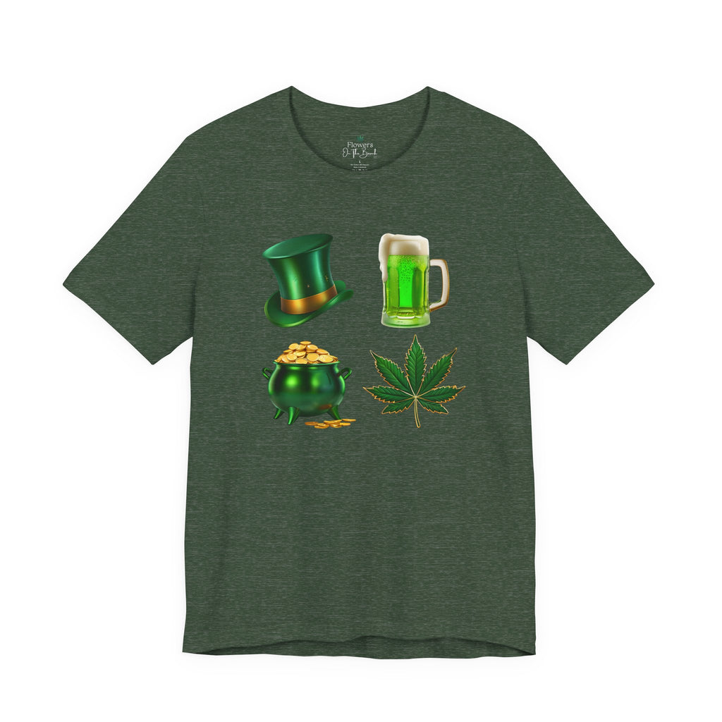 Weed St Patrick's Day Stoner Tee