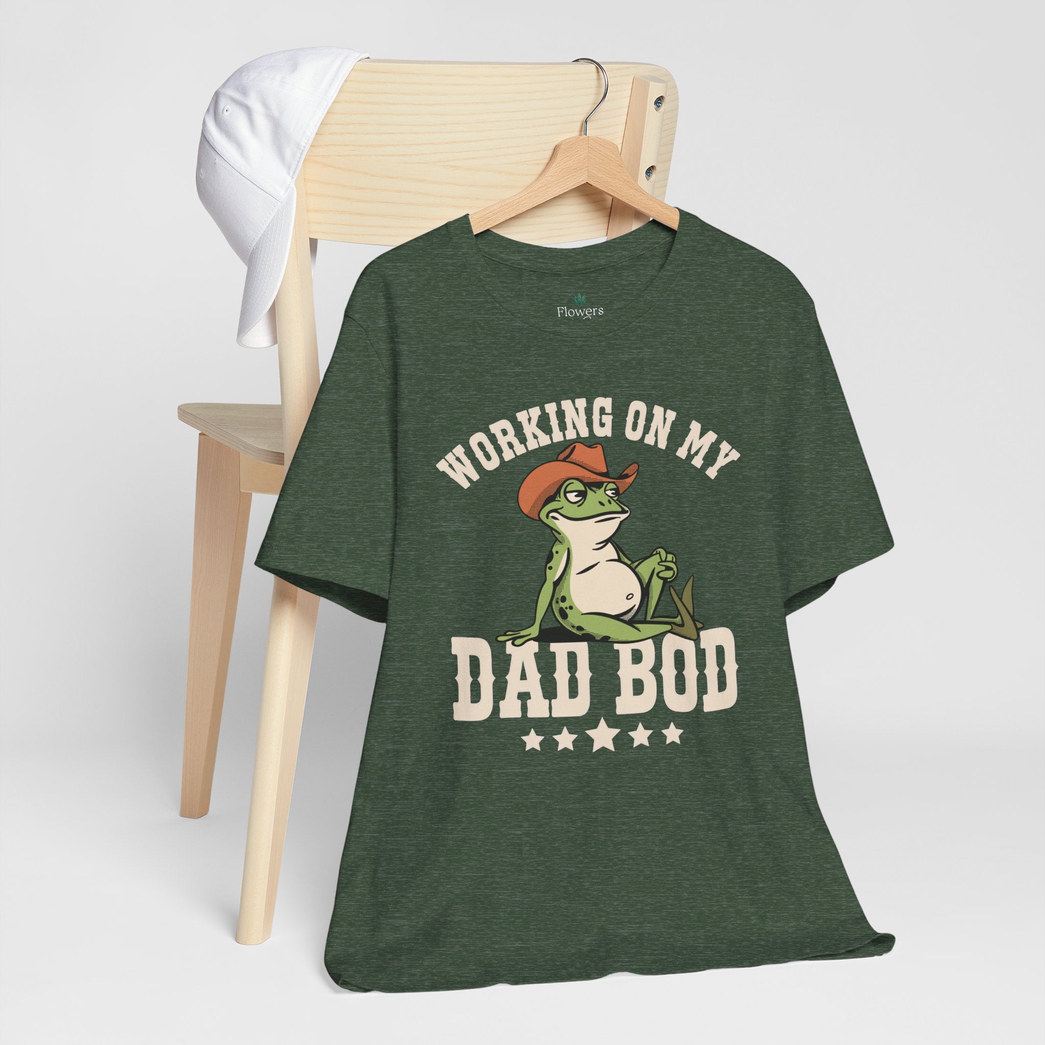Working on My Dad Bod T-Shirt | Funny Dad Fathers Day Tee