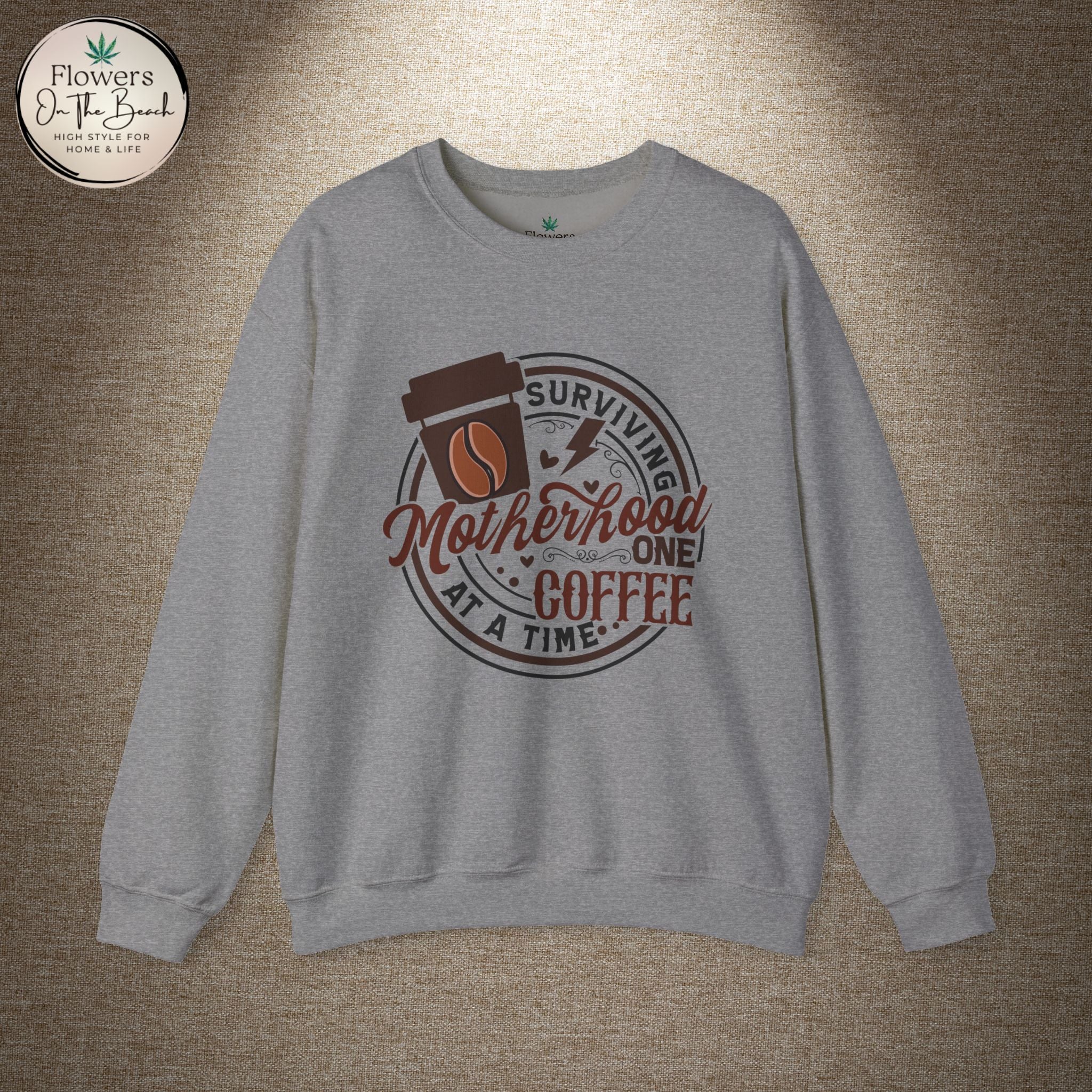 Coffee Lover Mom Sweatshirt