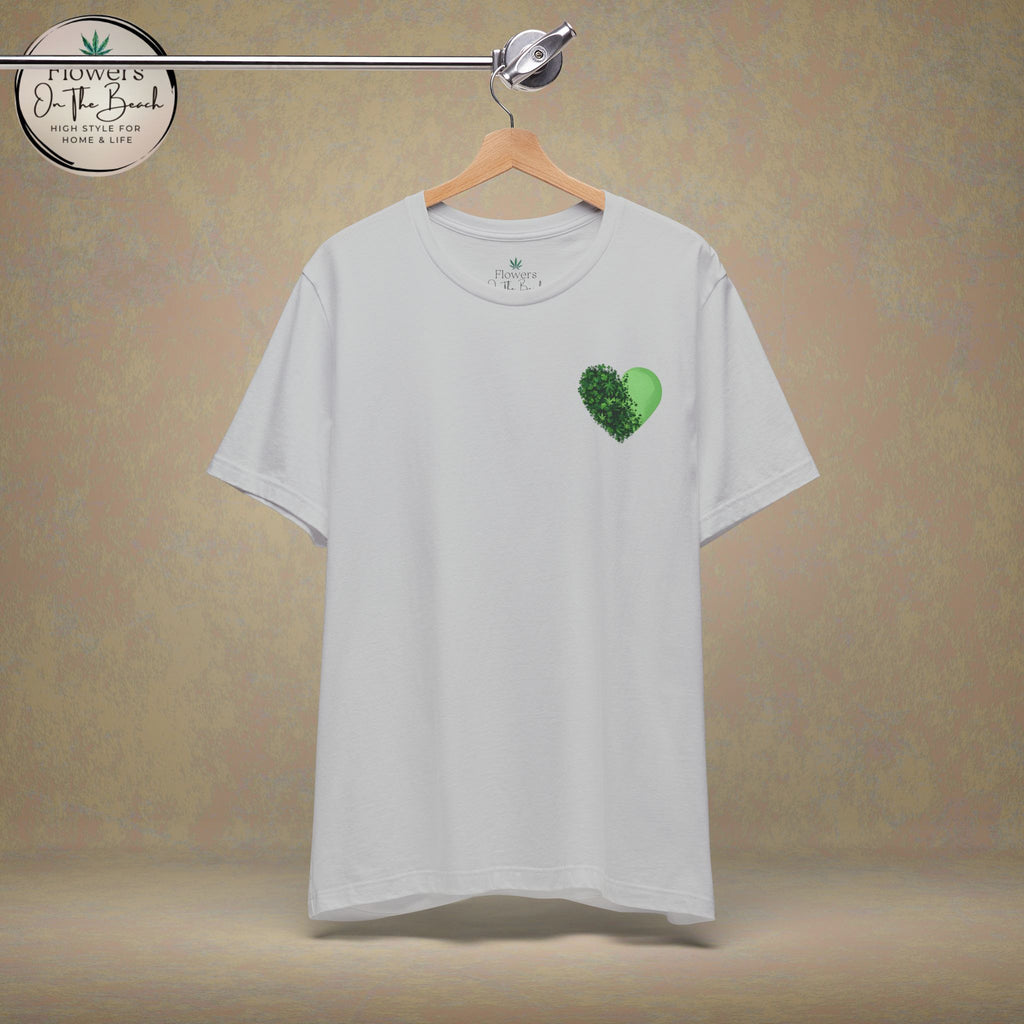 St. Patrick's Day Tee with Subtle Weed Leaves