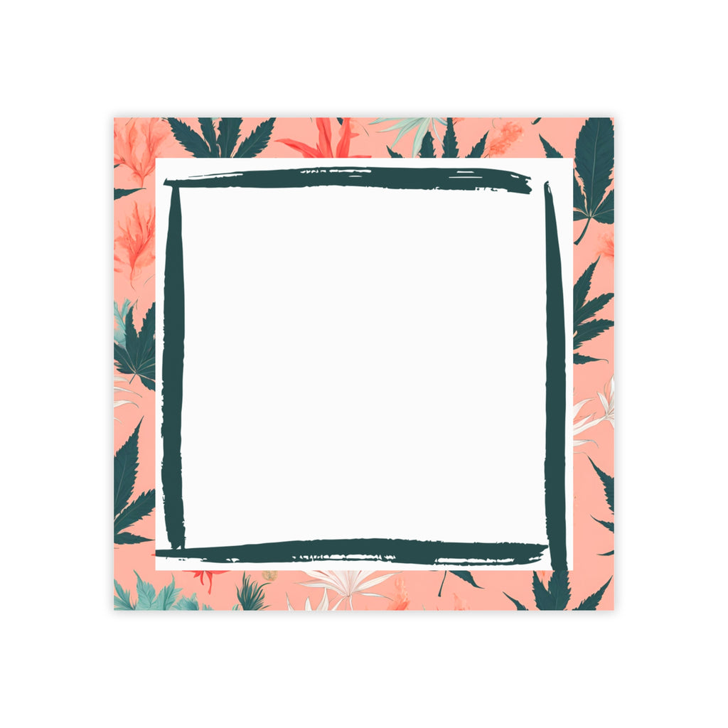 Stylish Cannabis-Inspired Post-its