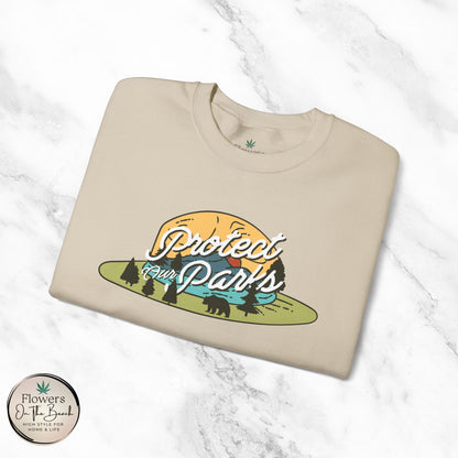 Protect Our Parks Crewneck Sweatshirt, National Parks Sweatshirt, Wanderlust Sweatshirt, Travel Apparel, Protect Our National Parks