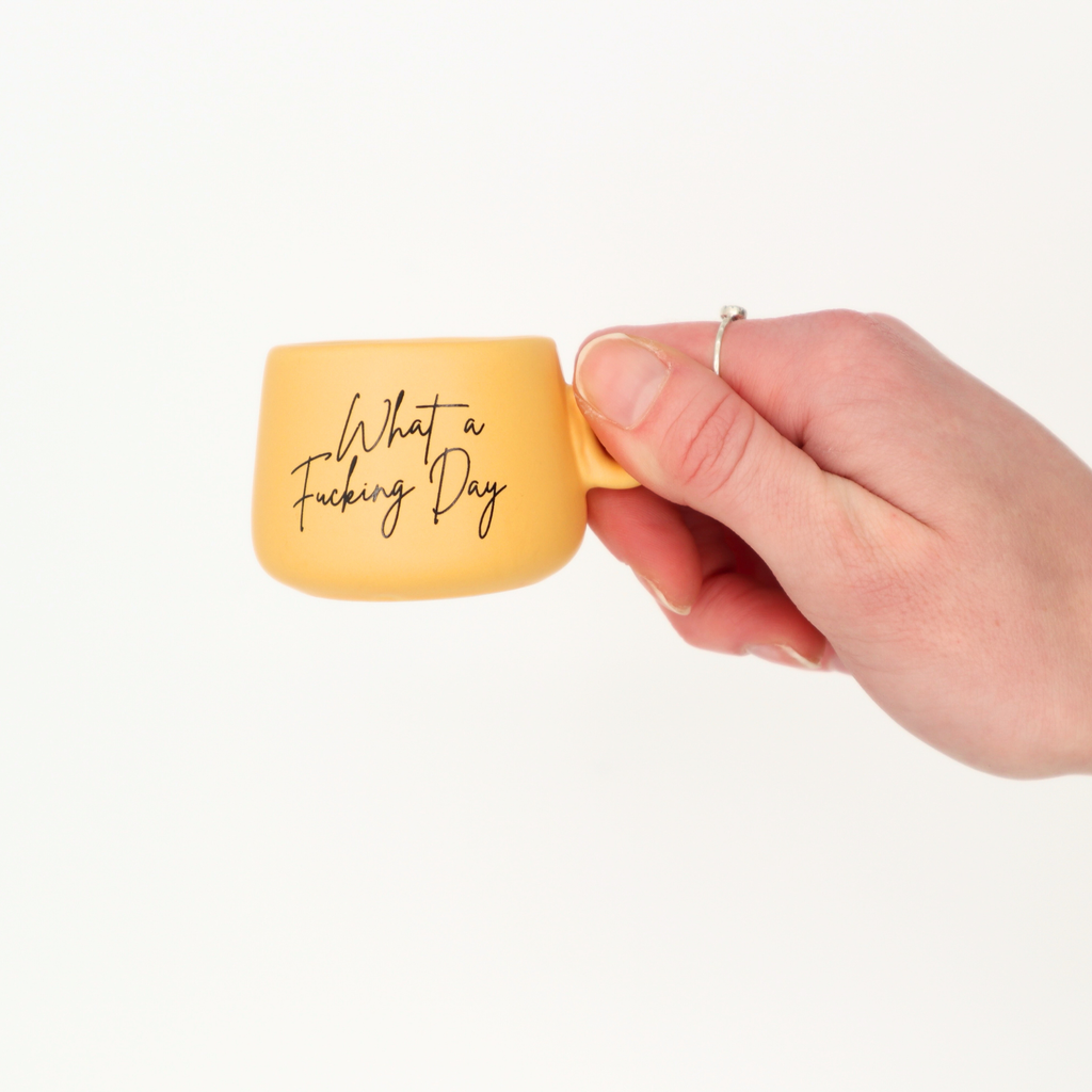 What a Fucking Day - Espresso Mug, Shot Glass