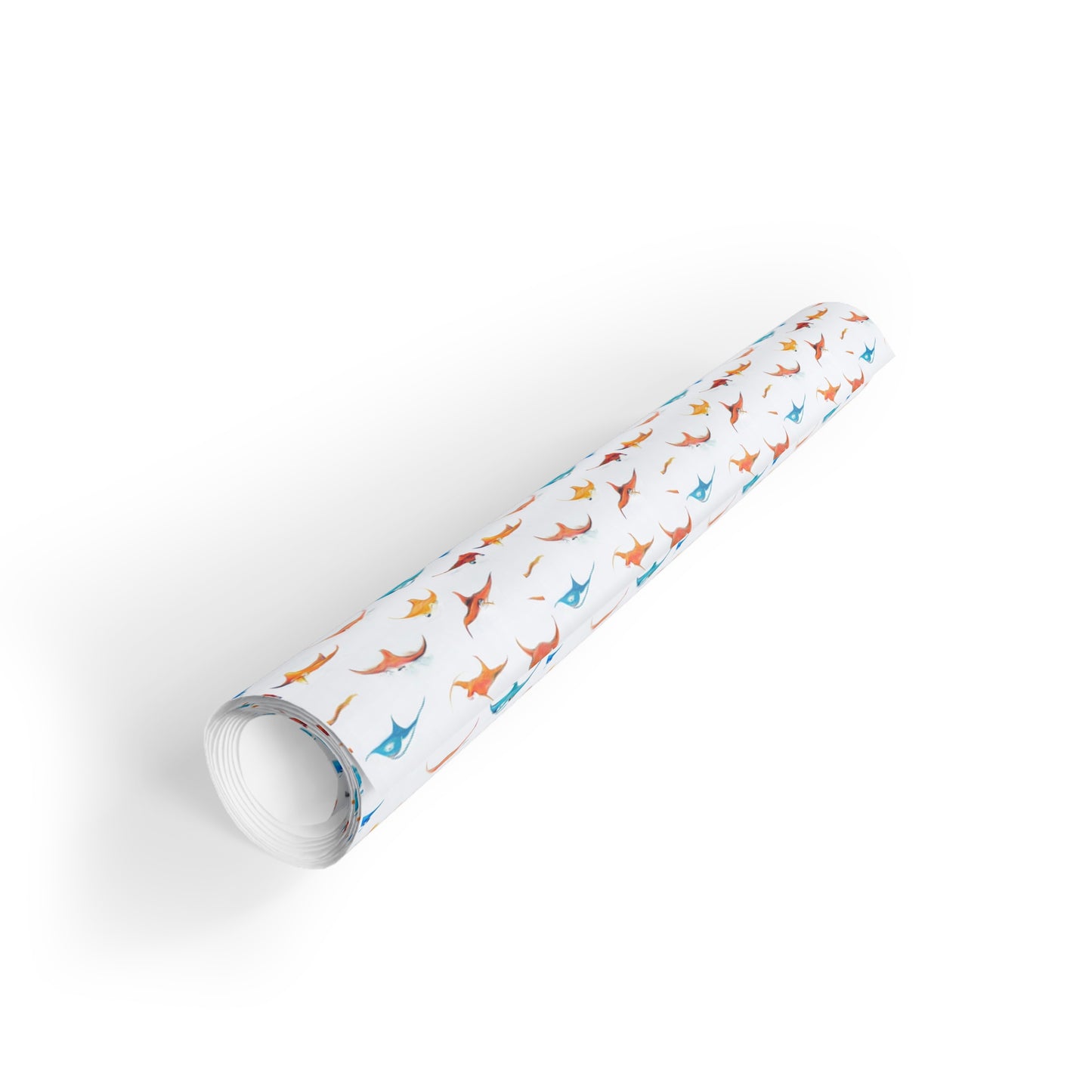 Whimsical Stingray Gift Wrap, Joy of the Ocean, Ocean Lover Present, Sea Creature Birthday Wrap, Scuba Diver Gift, Diver Gift Wrap
