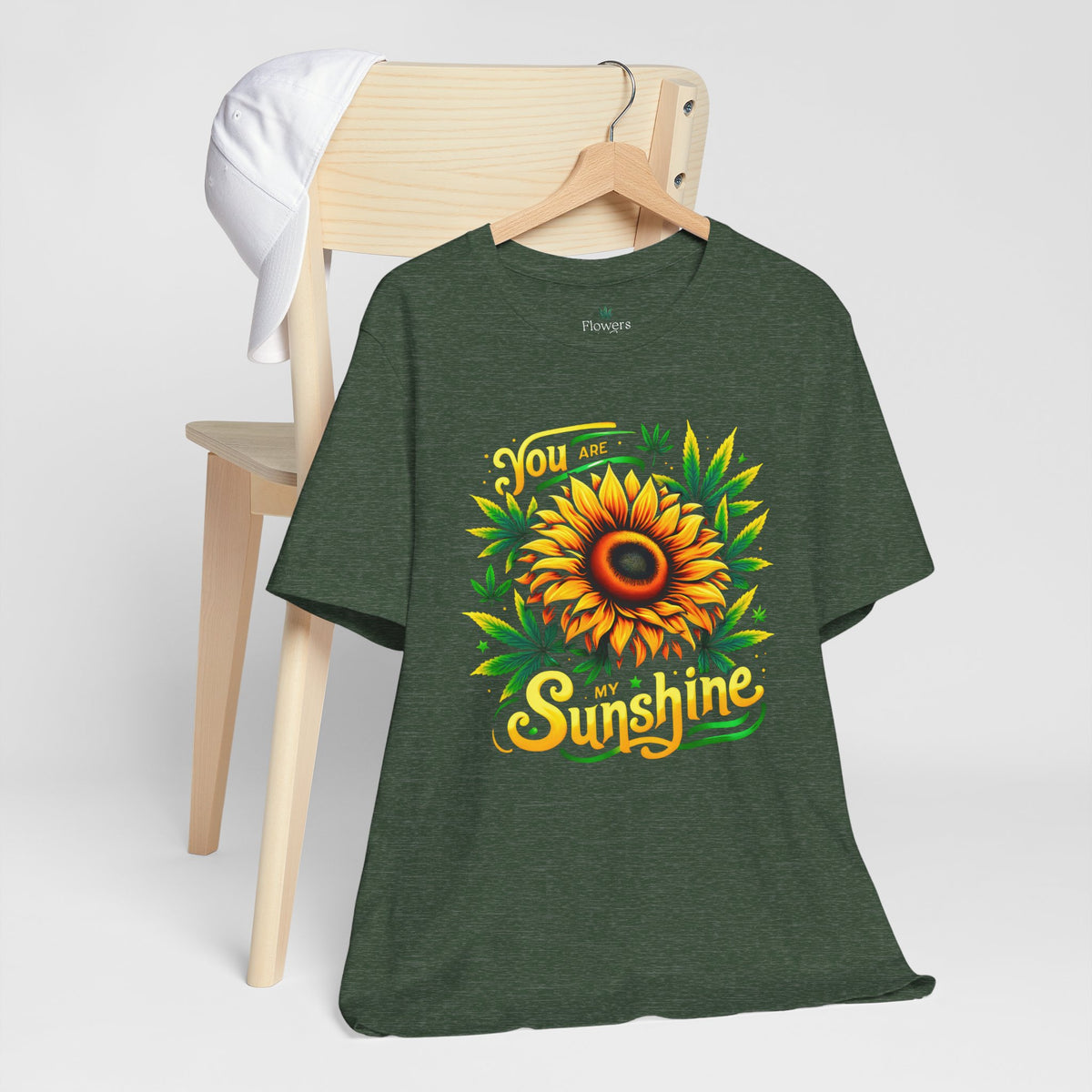 Sunflower and Cannabis Sunshine Tee