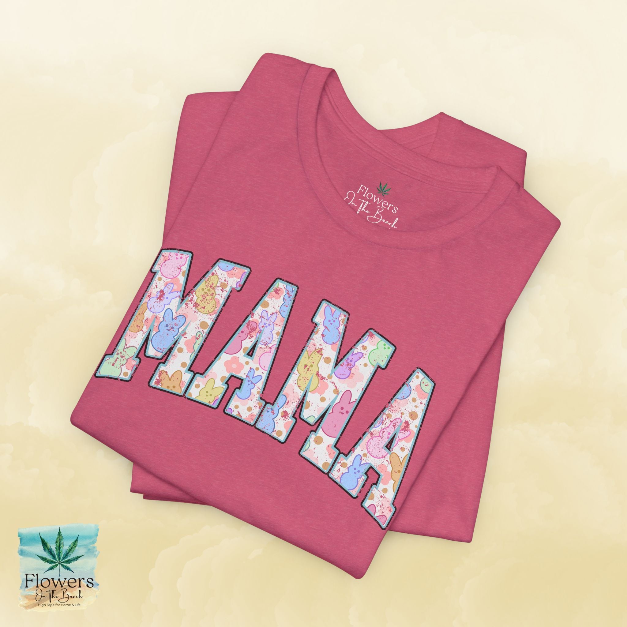 Peeps Inspired Mama Letters Tee