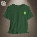 St. Patrick's Day Tee with Subtle Weed Leaves