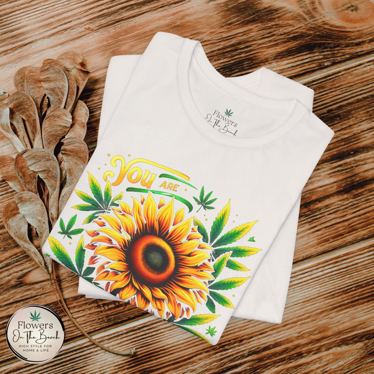 Sunflower and Cannabis Sunshine Tee
