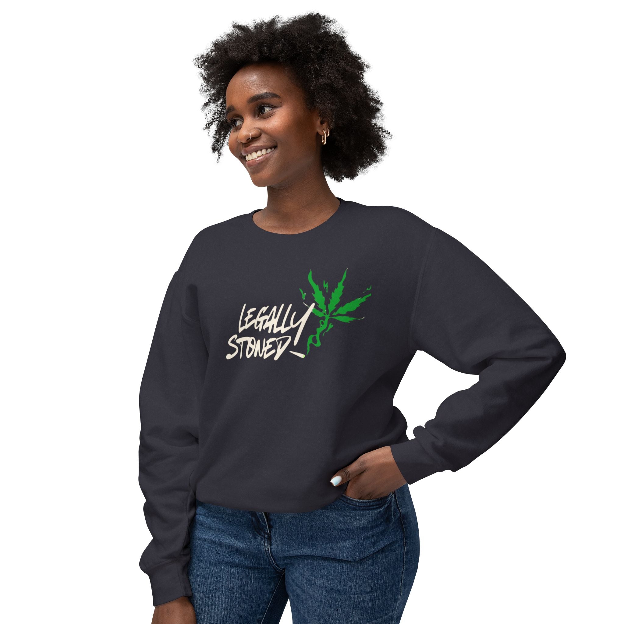 Legally Stoned - Lightweight Sweatshirt