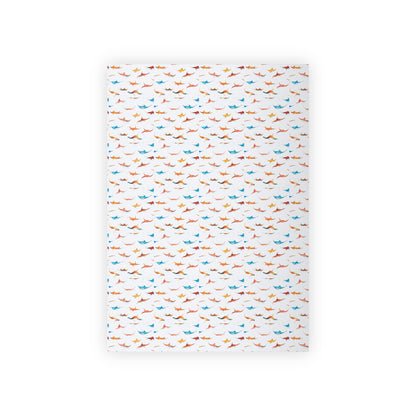 Whimsical Stingray Gift Wrap, Joy of the Ocean, Ocean Lover Present, Sea Creature Birthday Wrap, Scuba Diver Gift, Diver Gift Wrap